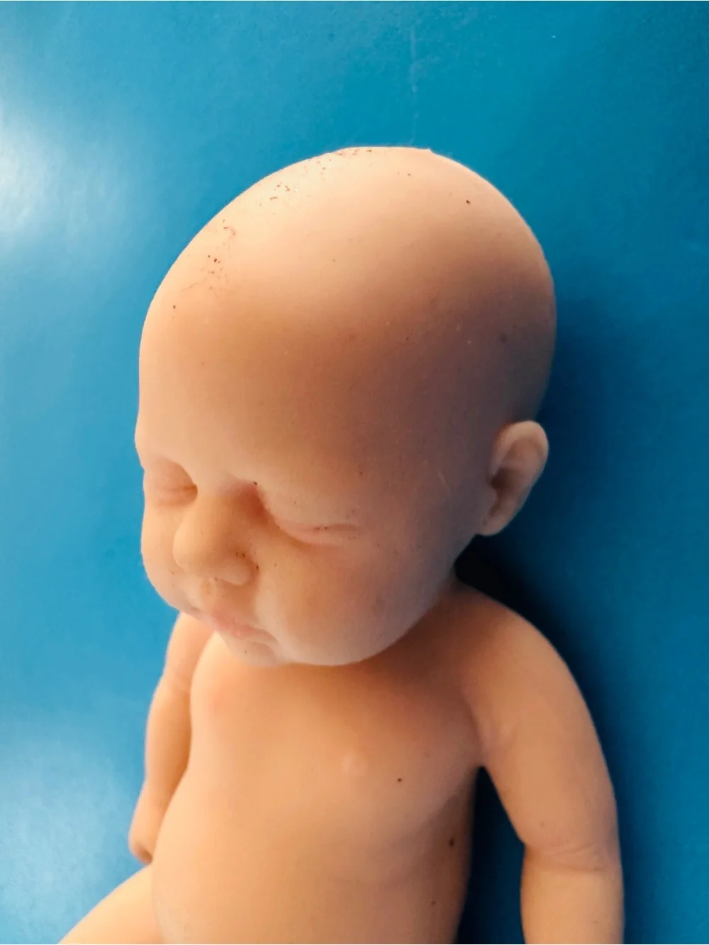 NewtotLove 7” Silicone Baby Girl Micro Preemie Newborn Doll Skin Tone Realistic